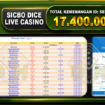 SICBO DICE Rp.17.400.000