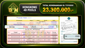 TOGEL HONGKONG Rp.23.300.000