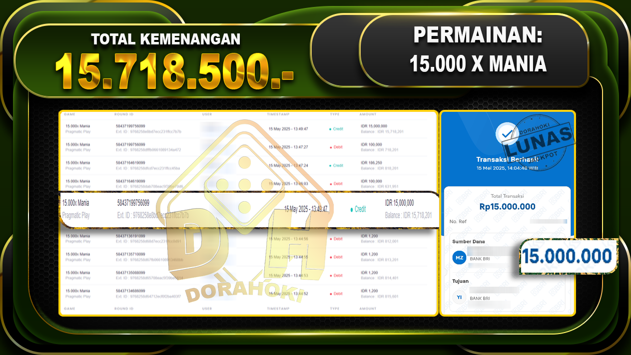 15.000 X MANIA