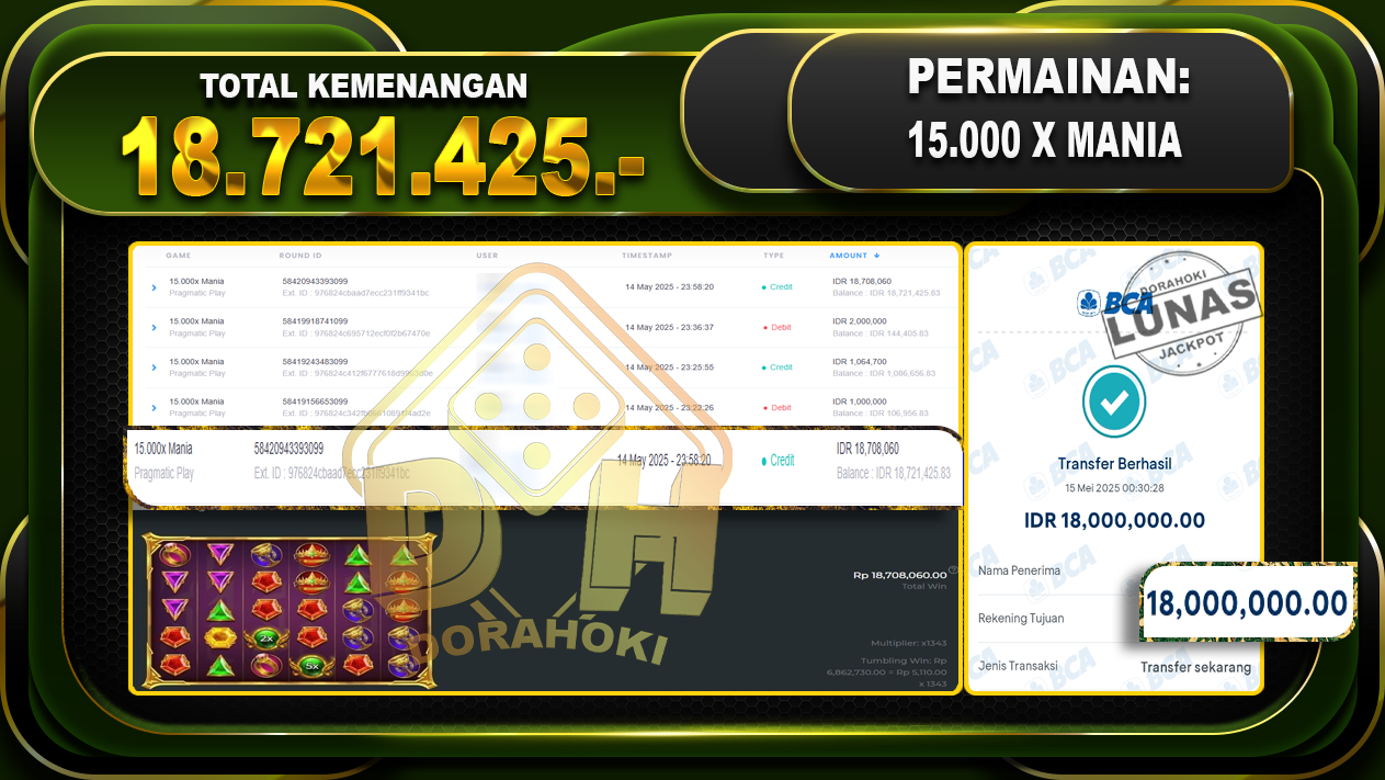 15.000 X MANIA