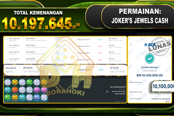 JOKER'S JEWELS CASH