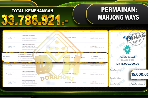 MAHJONG WAYS