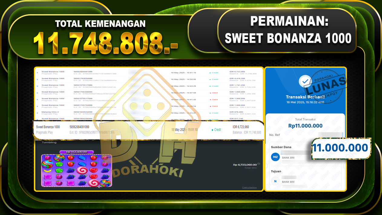 SWEET BONANZA 1000