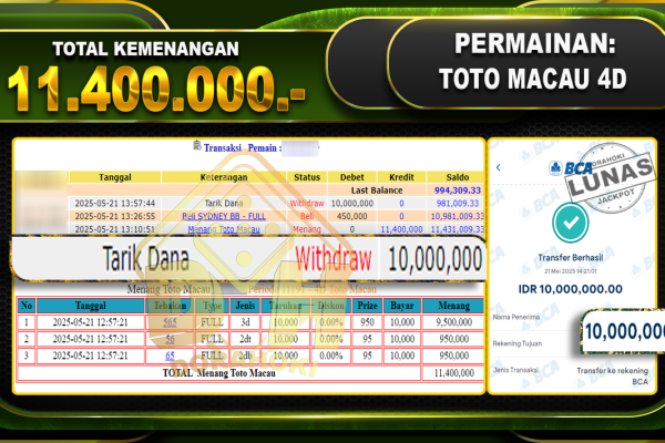 TOTO MACAU 4D