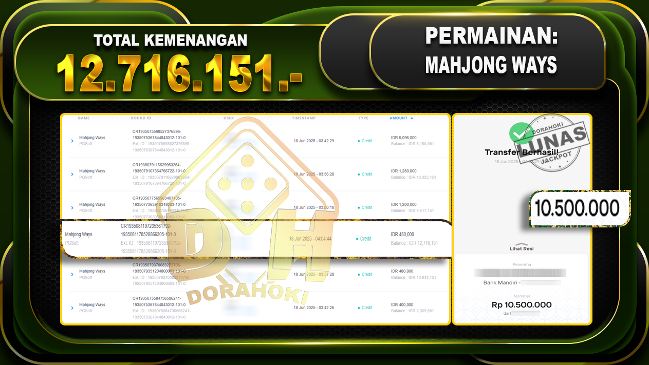 MAHJONG WAYS