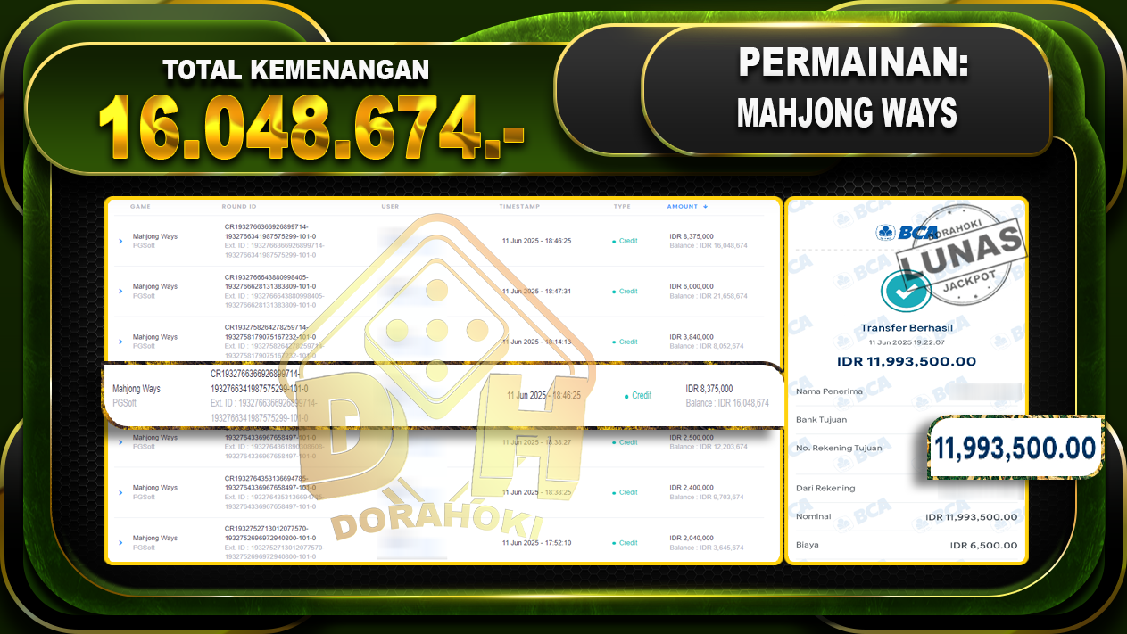MAHJONG WAYS