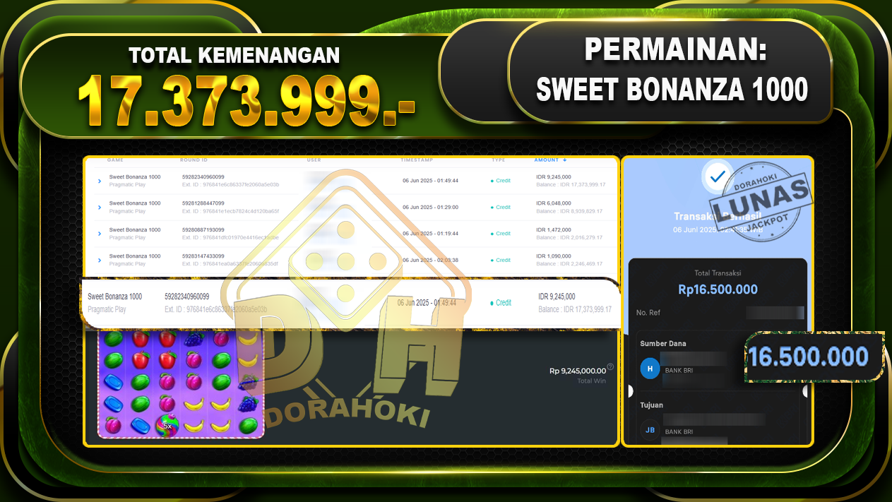 SWEET BONANZA 1000