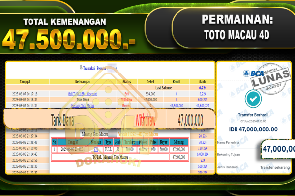 TOTO MACAU 4D