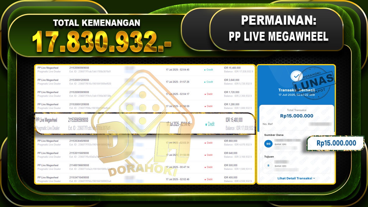 PP Live Megawheel