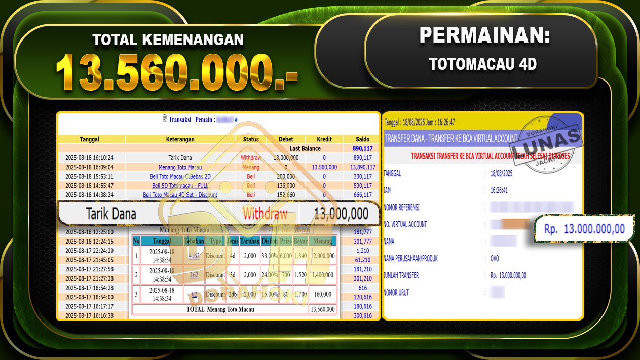 TOTOMACAU-4D