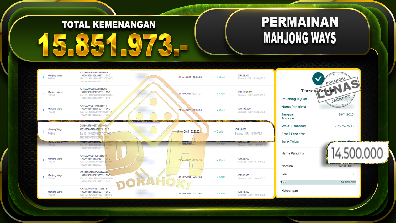 MAHJONG WAYS